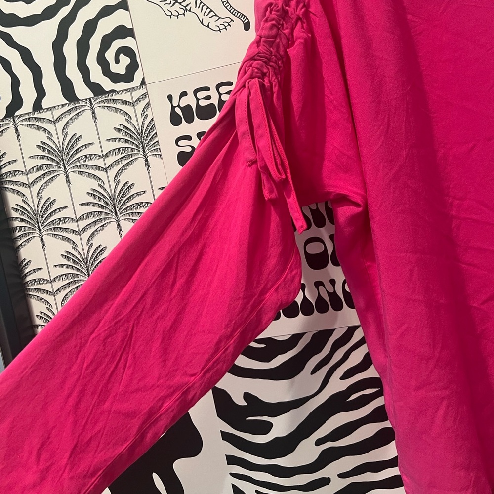 💓Long Tie-Sleeve Top💓 - Picture 3 of 4